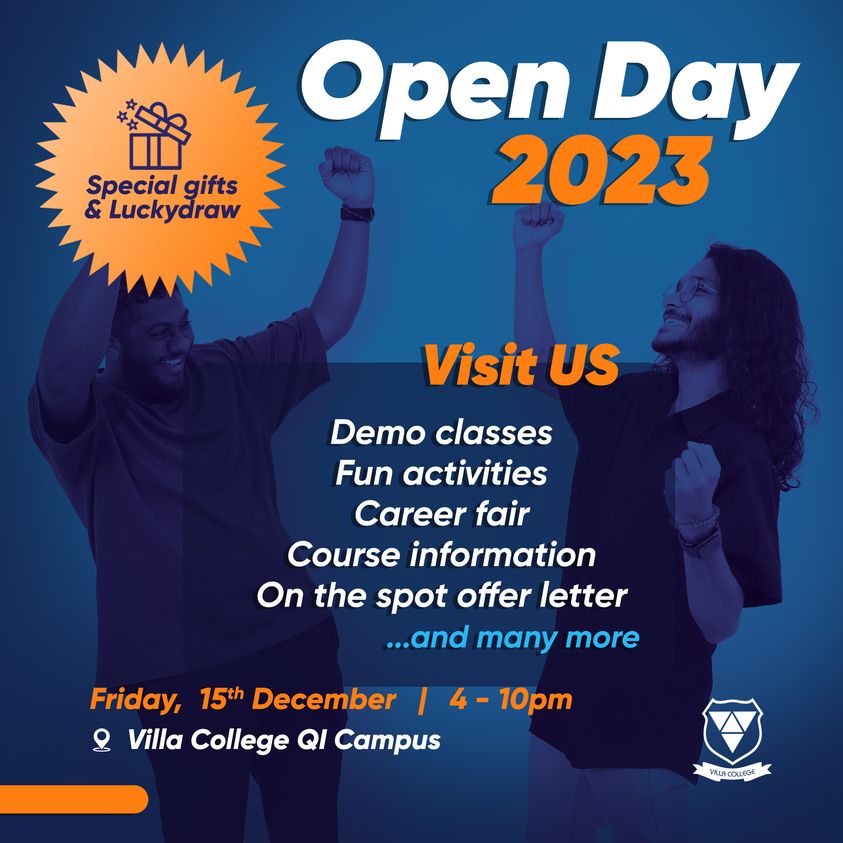 Villa College Presents “Open Day 2023”